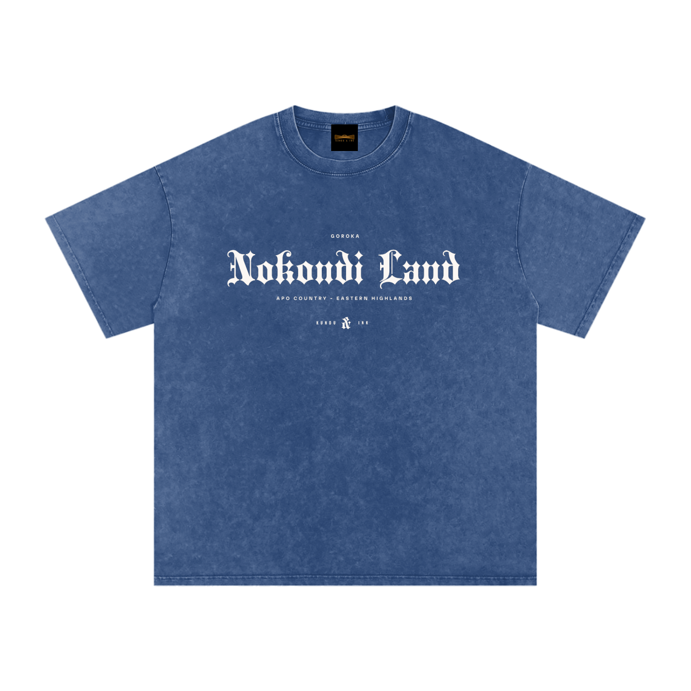 Nokondi Land - Snow Washed Oversized Cotton T-Shirt