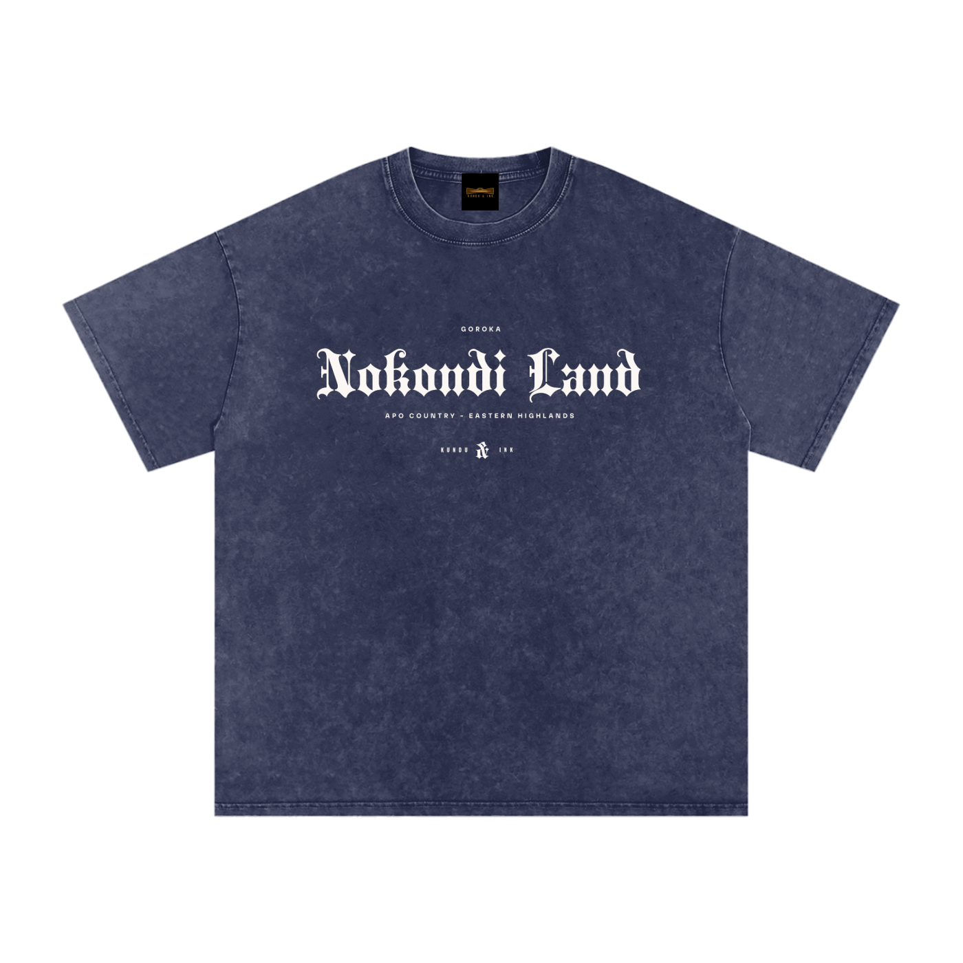 Nokondi Land - Snow Washed Oversized Cotton T-Shirt